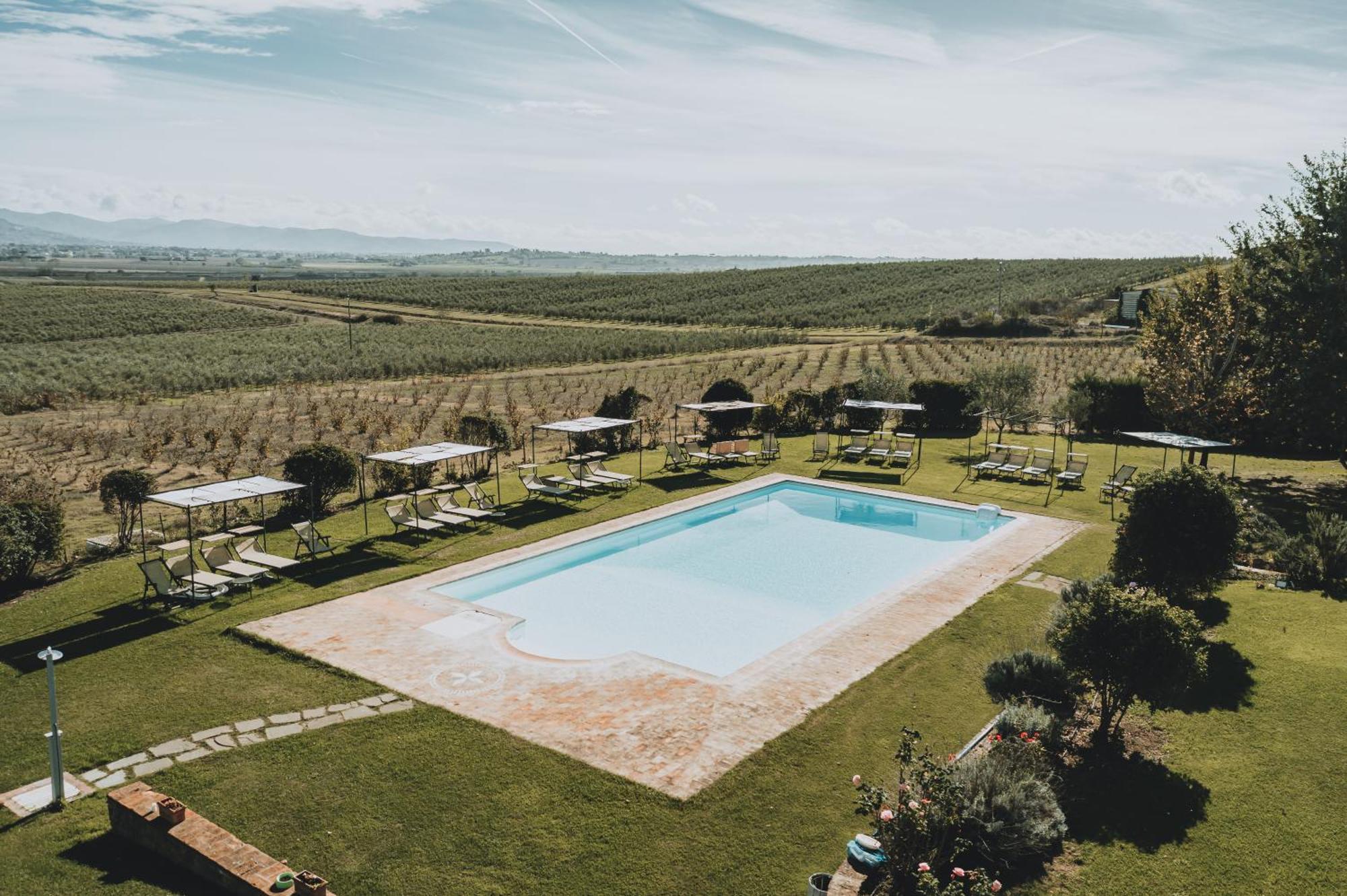 Podere Il Belvedere Su Cortona Кастільон-Фйорентіно Екстер'єр фото
